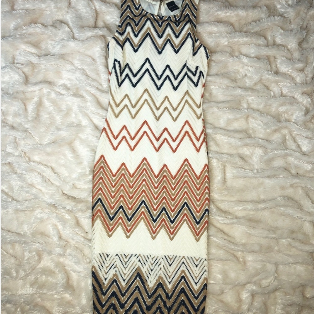 Zig Zag Missoni inspired Midi Dress